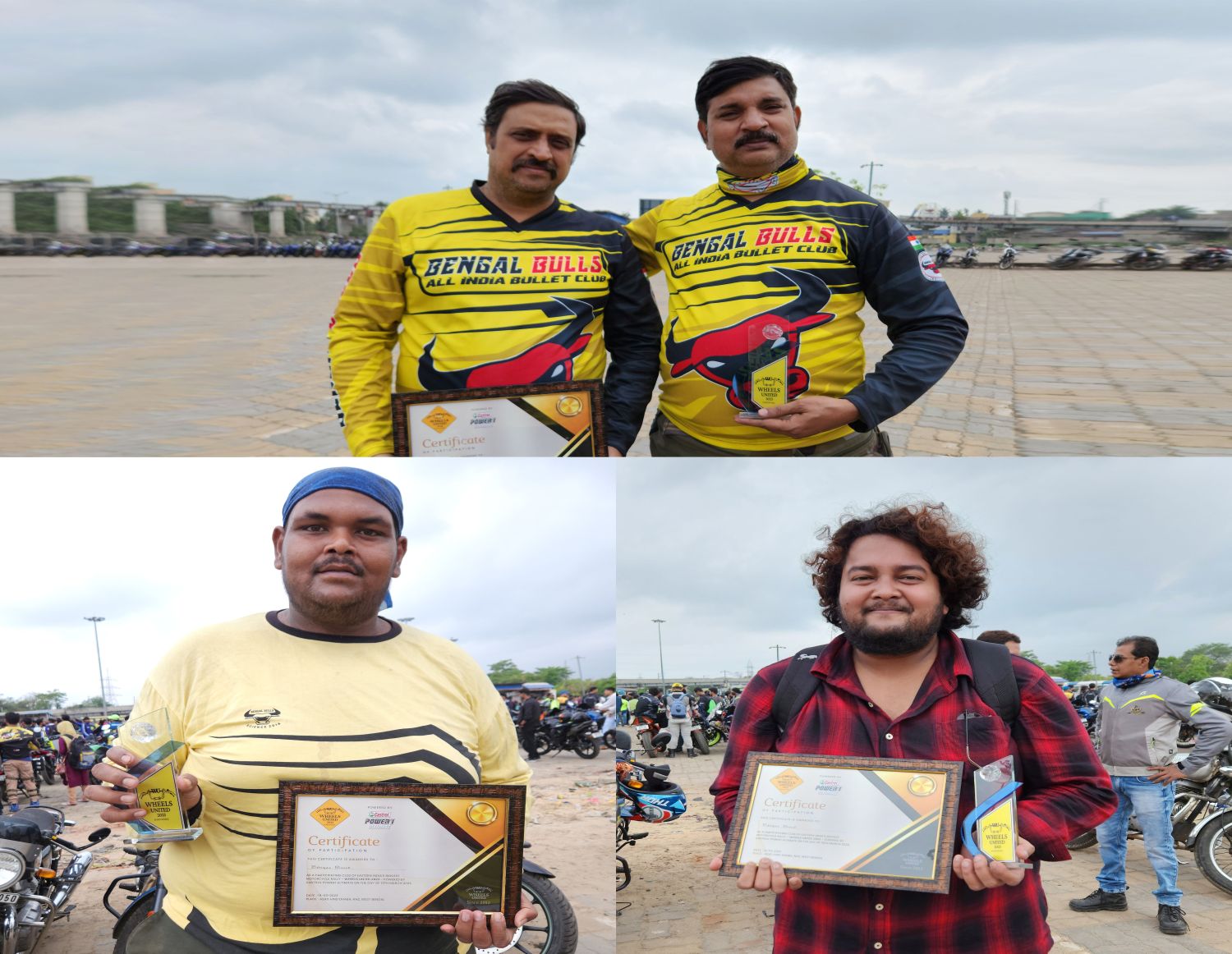 Bulls with Certificate & Memento